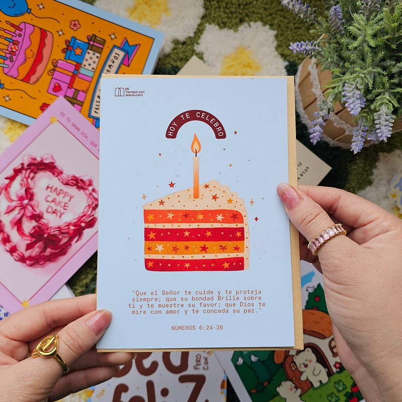 Tarjeta Hoy te celebro - Imagen 1