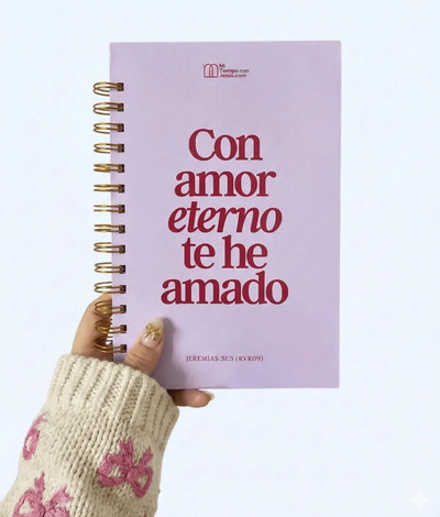 Journal Con Amor Eterno Cherry