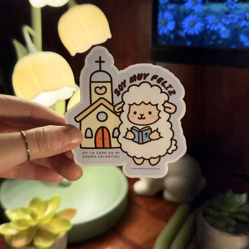 Sticker Soy Muy Feliz - Imagen 1