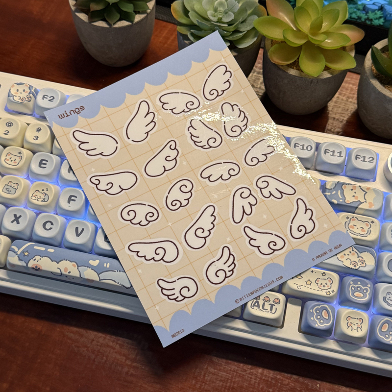 Sticker Wings - Imagen 1