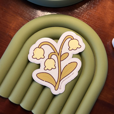 Sticker Lirio del Valle