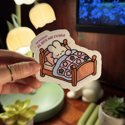 Sticker No Duerme El Que Me Cuida