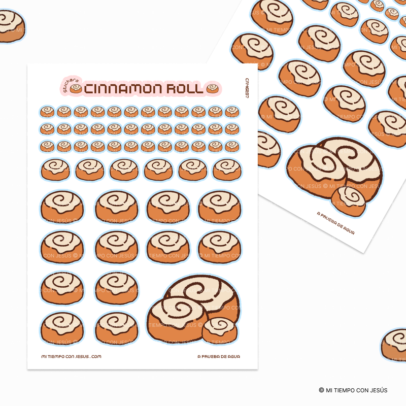 Sticker Cinnamon roll - Imagen 1