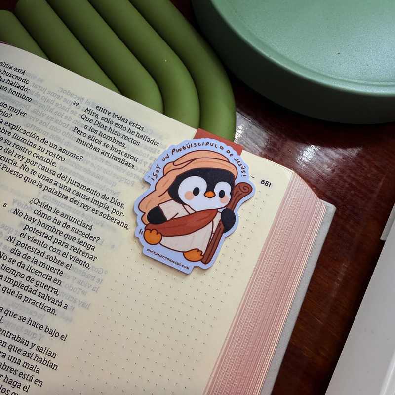 Separador Pingüiscípulo De Jesús - Imagen 1